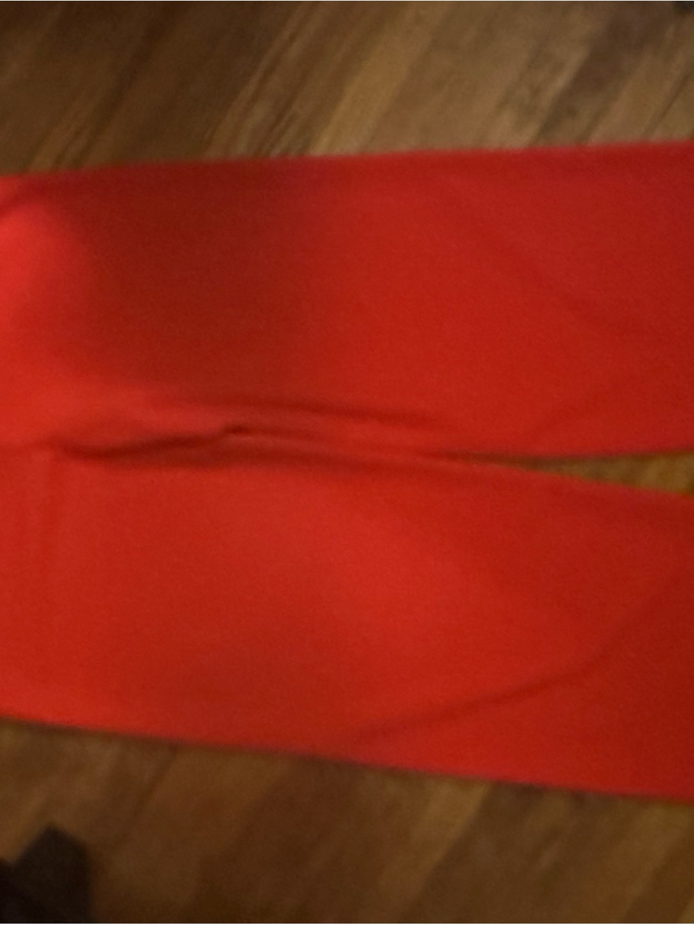 LOFT Red Cropped Pants — Women's Ankle Length